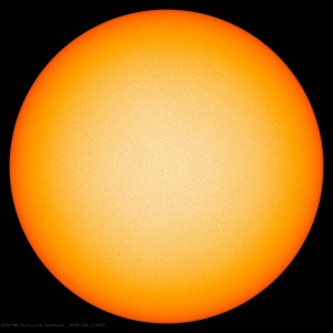 Sun without sunspots