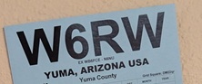 W6RW QSL